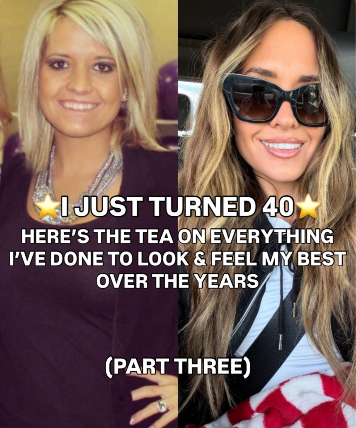 I just turned 40… here’s the tea on everything I’ve done to look and feel my best over the years!

lip stain - MUAH-VE, lip liner - anywhere caffeine, lipstick - pillow talk, Lipgloss - George, foundation - medium 150N