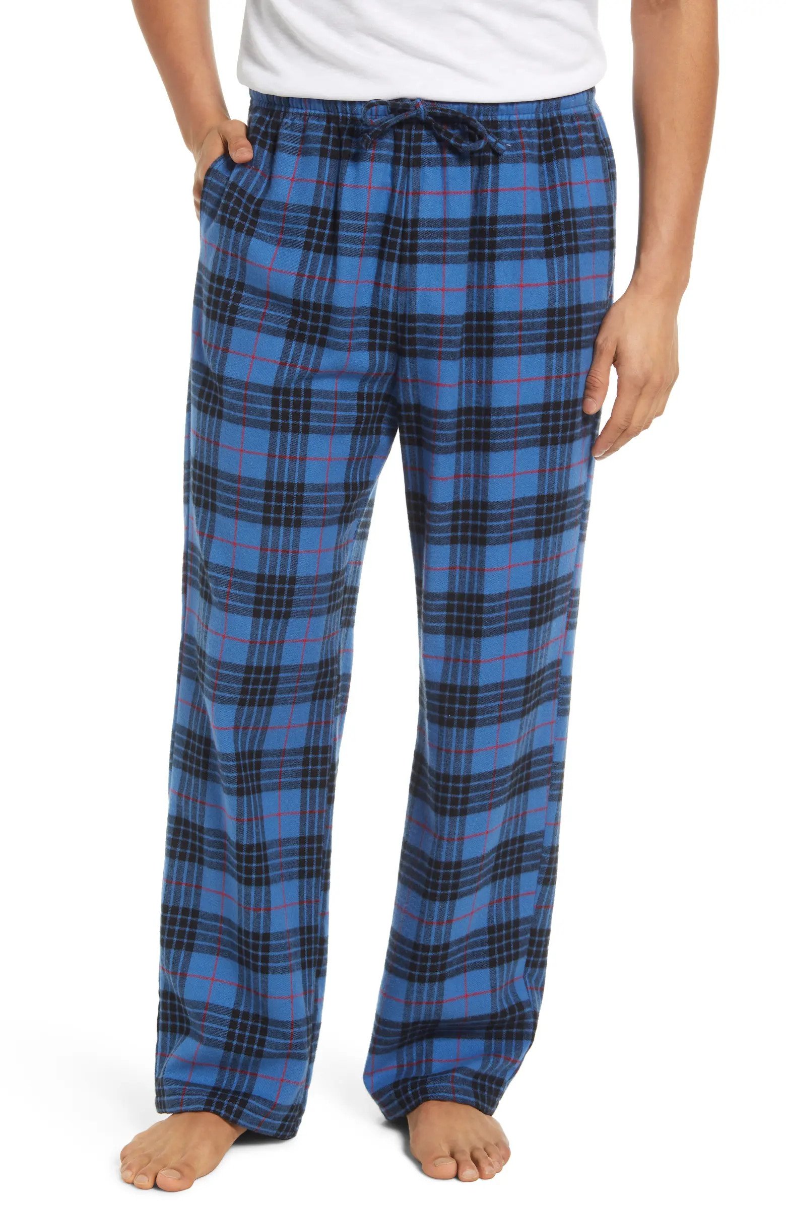 Men's Scotch Plaid Flannel Pajama Pants | Nordstrom