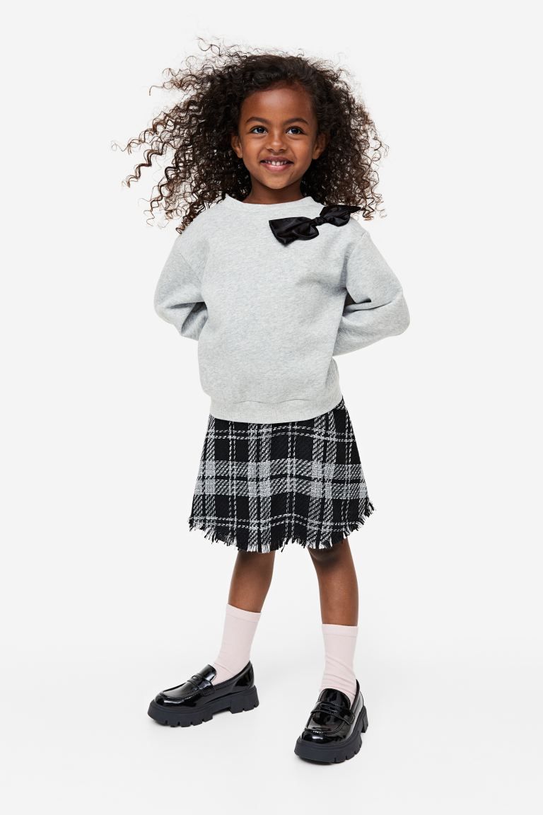Sweatshirt - Light gray melange - Kids | H&M US | H&M (US + CA)