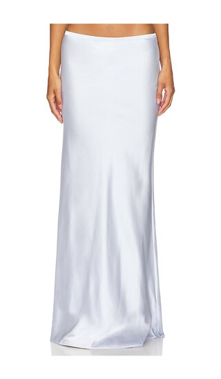 Hudson Maxi Skirt in Pale Blue | Revolve Clothing (Global)