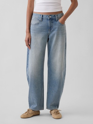 Low Rise Barrel Jeans | Gap (US)