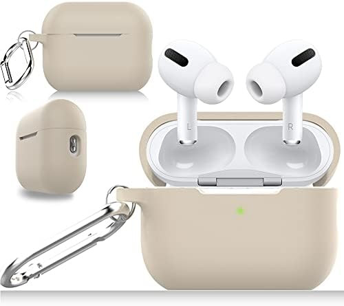 Compatible with AirPods Pro 2nd Generation Case Cover with Keychain, Soft Silicone Skin Case Cove... | Amazon (US)