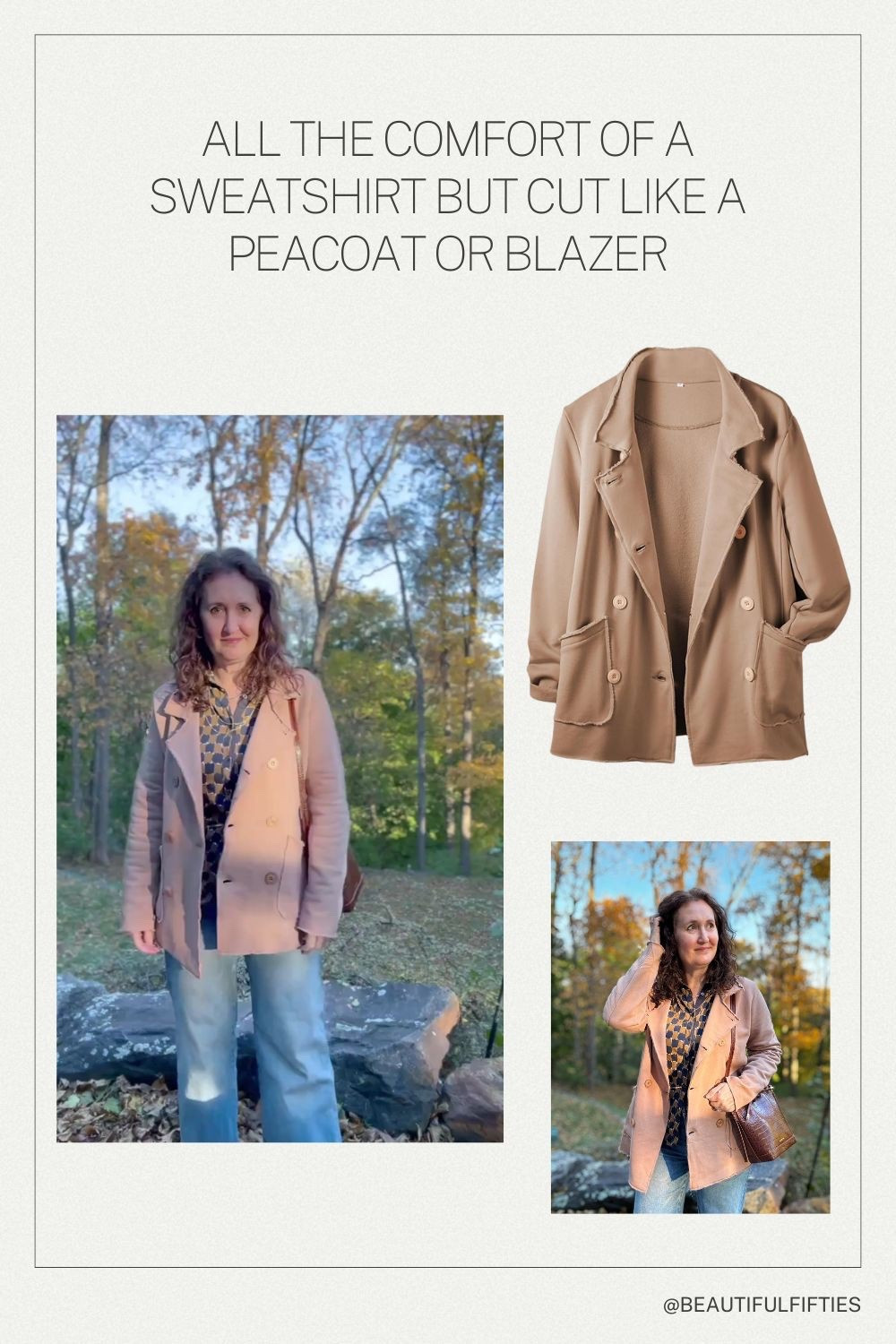 Affordable Peacoat 
(Looks like a more expensive brand)


#LTKMidsize #LTKOver40 #LTKmomlife