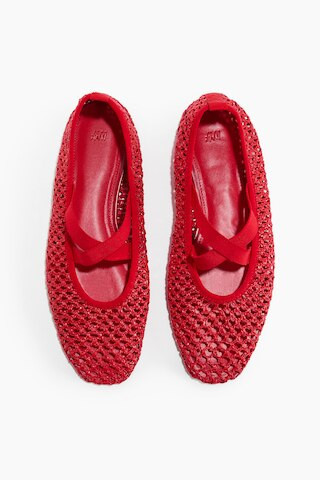 H & M - Braided Flats - Bright Red | H&M (US + CA)