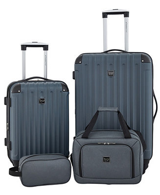 Midtown 4-Pc. Hardside Luggage Set | Macy's
