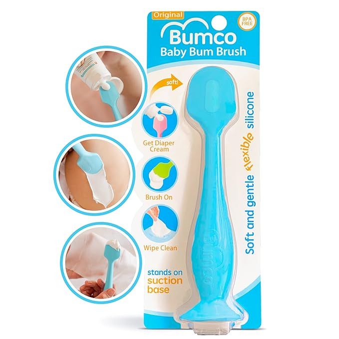Bumco Baby Diaper Rash Cream Applicator - Baby Bum Brush Diaper Cream Spatula for Butt Paste Diap... | Amazon (US)