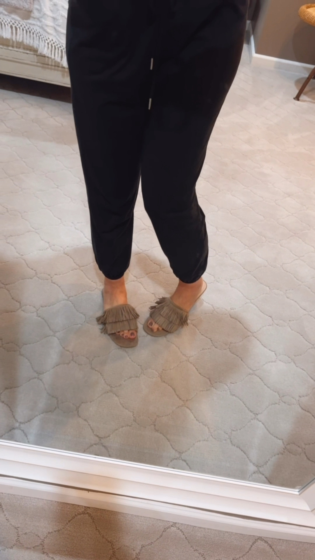 Must-have sandals from Walmart!!! Fringe is a top trend for Spring/Summer ‘26! Who doesn’t love a cute neutral sandal? Grab these now, because they will sell out!
#walmartstyle #fringe

#LTKOver40