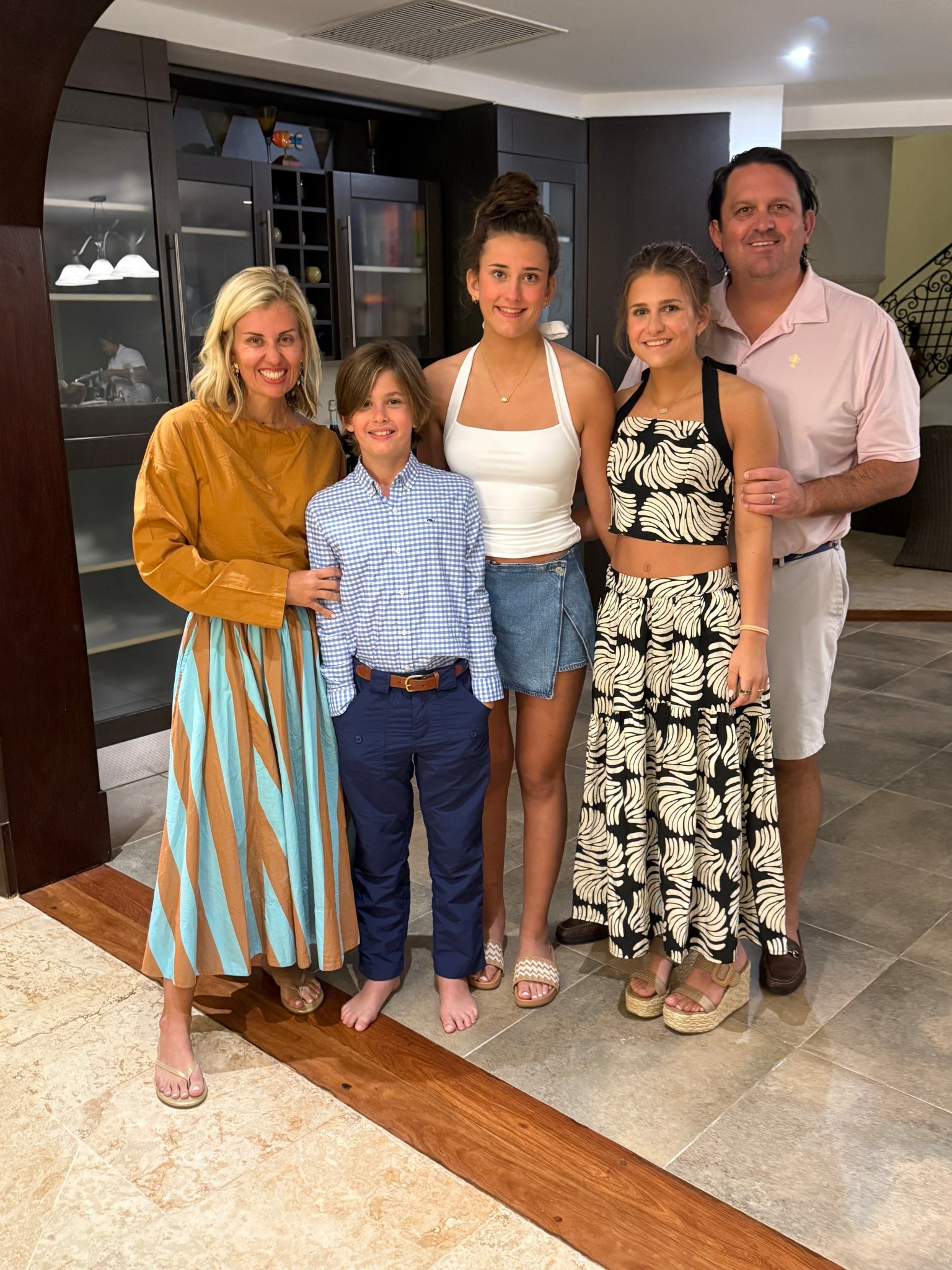 Dinner time

Xs shirt & skirt
S shirt on James
S top, S skort
K - old outfit! 

#LTKmomlife #LTKTravel #LTKootd