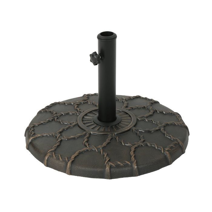 37lb Toby Circular Concrete Umbrella Base - Christopher Knight Home | Target