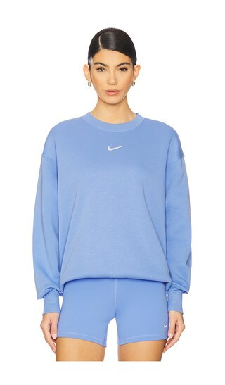 Nike Phoenix Fleece Crew in Blue. - size XXL | Revolve Clothing (Global)