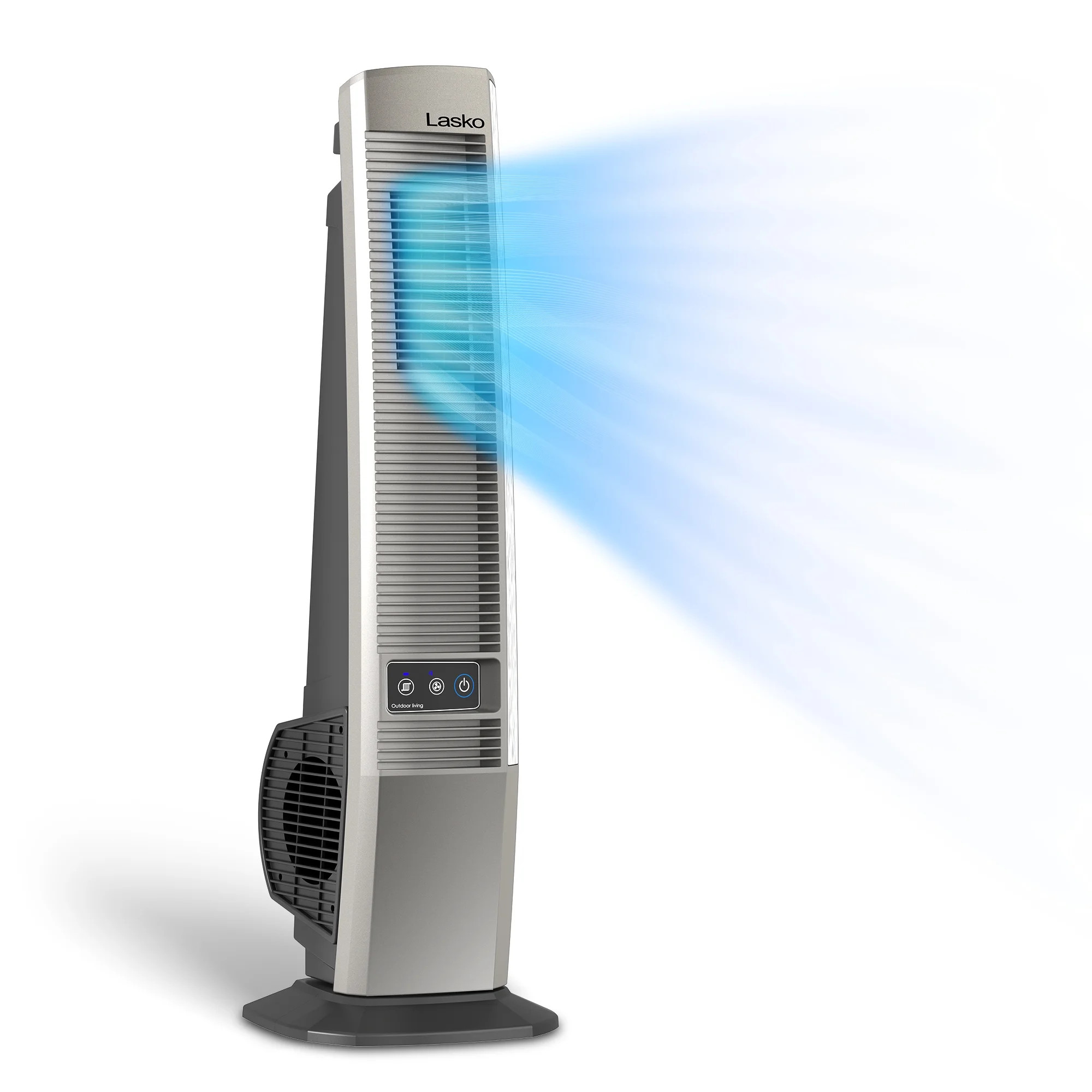 LaskoLasko 42" Outdoor Living Tower Fan for Decks and Patios with 4 Speeds, YF202, GrayUSD$119.99... | Walmart (US)