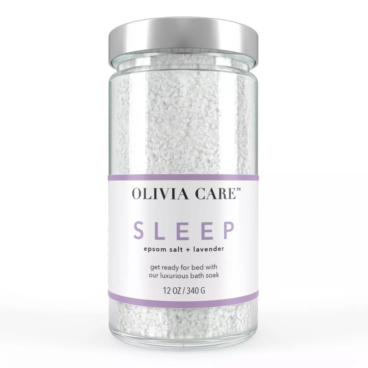 Olivia Care Lavender Bath Salts - Sleep - 12oz | Target