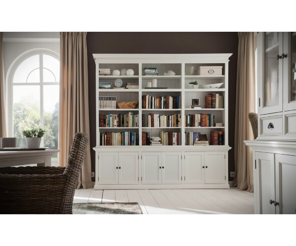 Guildford Storage Bookcase 86.6" H x 94.49" W | Wayfair North America