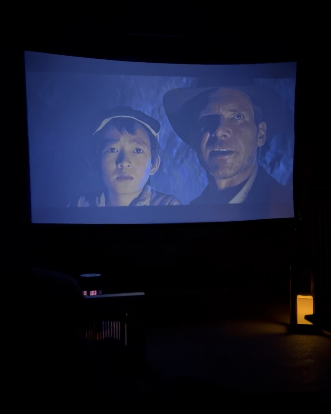 🍿🎥🎬 Family movie night at home! We’ve had this movie screen for several years and love it. It’s very easy to put together and comes with a case for storage. I linked more updates projectors (one is in my Amazon cart!) that have good reviews since ours is older. The new ones have better features. 

#LTKHome #LTKFamily