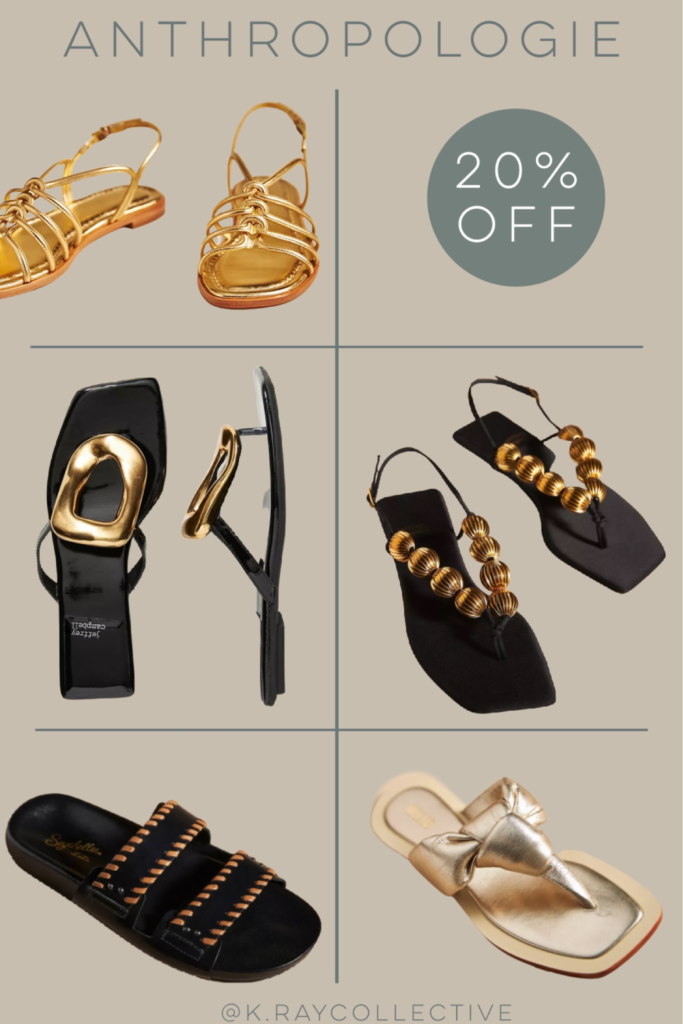 Spring sandals currently 20% in the LTK sale, black and gold sandals that you can walk right into summer with.

Black Sandals / Gold sandals / spring shoes / spring sandals / resort sandals / vacation outfits /vacation shoes / resort outfits / Anthropologies / LTK Sale

#springshoes #resort #summershoes #springsandals #vacationoutfits

#LTKSale #LTKstyletip #LTKshoecrush