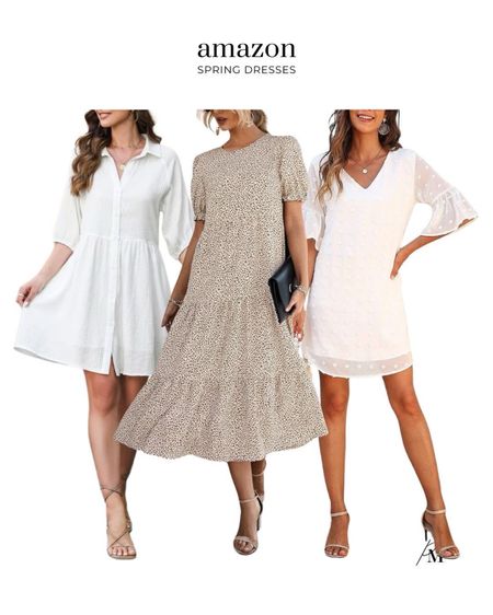 Amazon dresses I'm loving for spring. 

#LTKSeasonal #LTKbeauty #LTKstyletip
