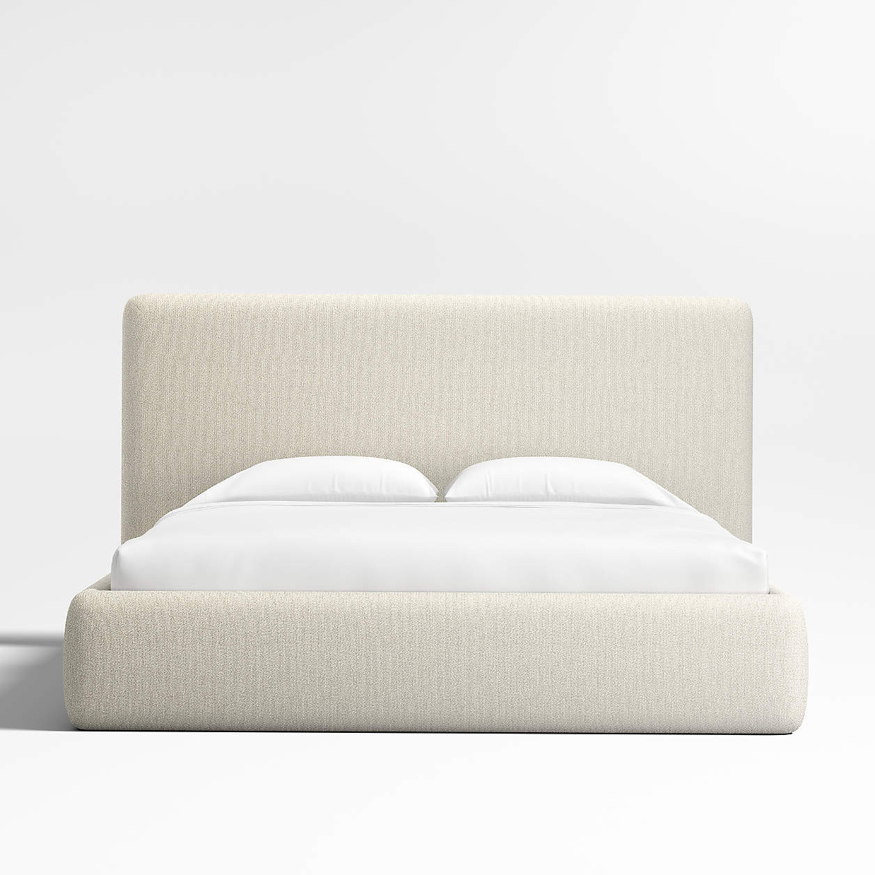 Anneli Upholstered California King Bed + Reviews | Crate & Barrel | Crate & Barrel
