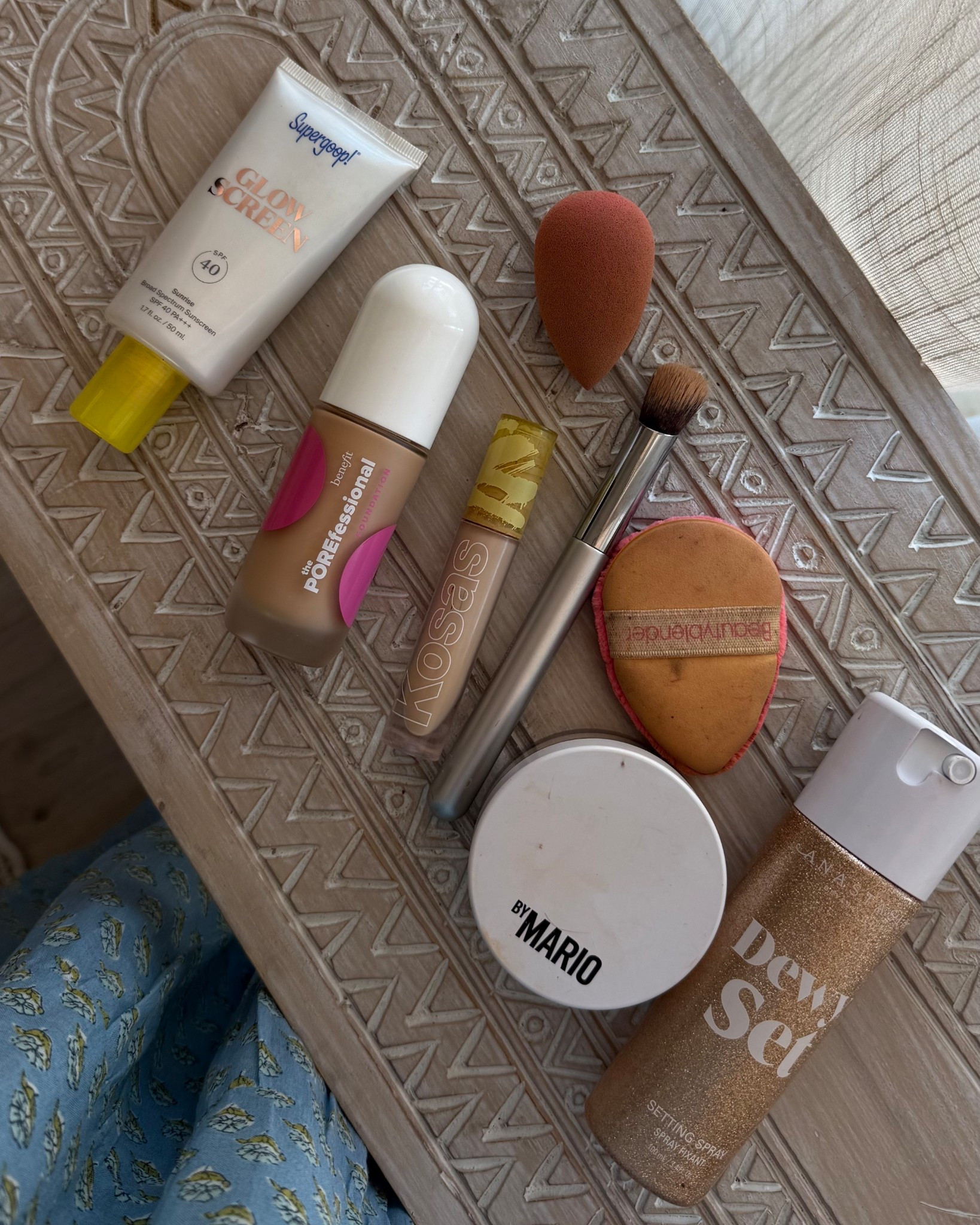 A full coverage glowy base!