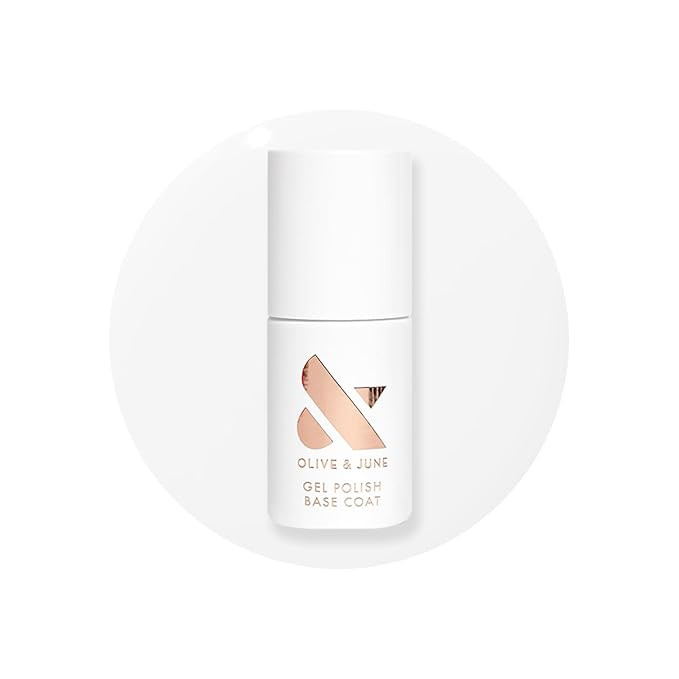 Olive & June Gel Polish Base Coat | UV LED Nail Lamp Needed | Long Lasting Formula | Up to 21 Day... | Amazon (US)