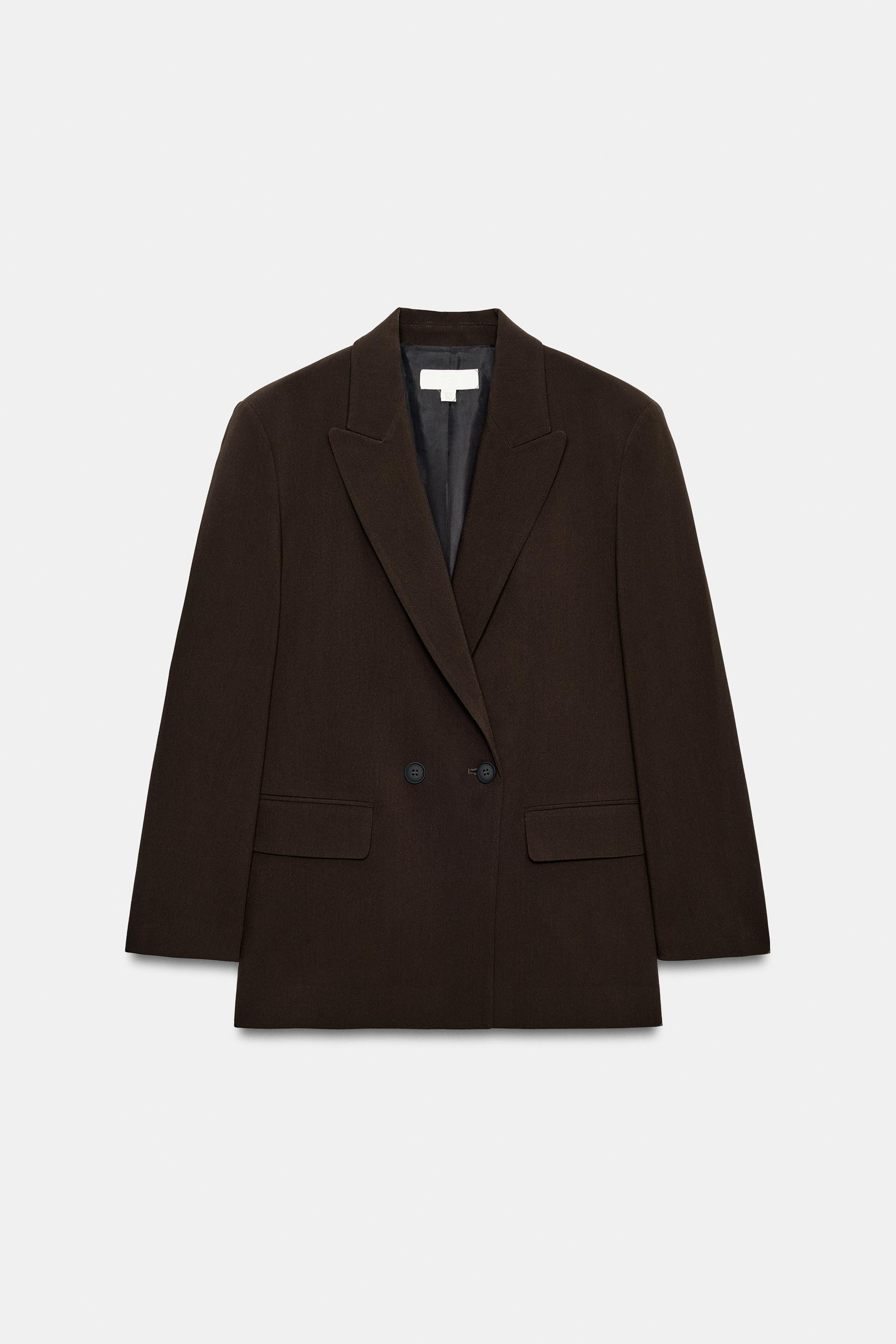 OVERSIZED DOUBLE-BREASTED BLAZER | Zara US