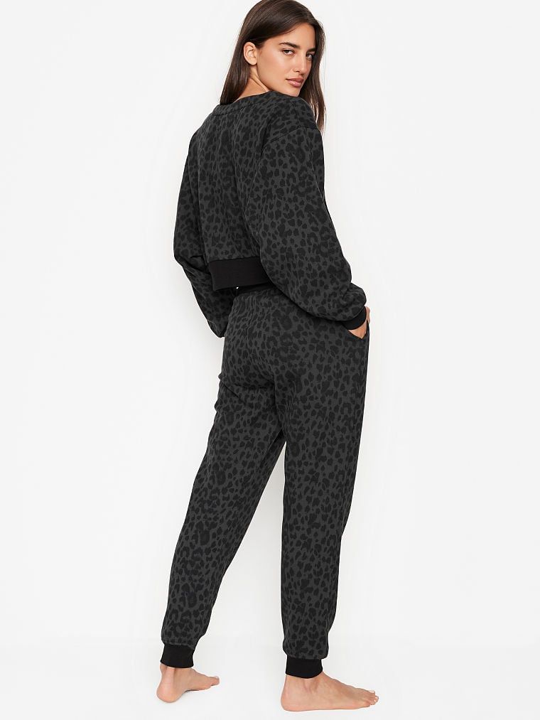 Cotton Fleece Lace-Up Jogger | Victoria's Secret (US / CA )