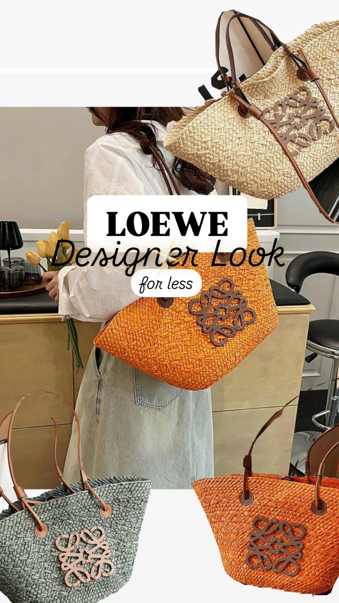 This is the perfect LOEWE inspired summer bag and it’s $17 on Amazon 🤍🤎🌻


#Raffia #summerbag #loewe #designerinspired 

#LTKSummerEdit #LTKItBag #LTKStyleTip