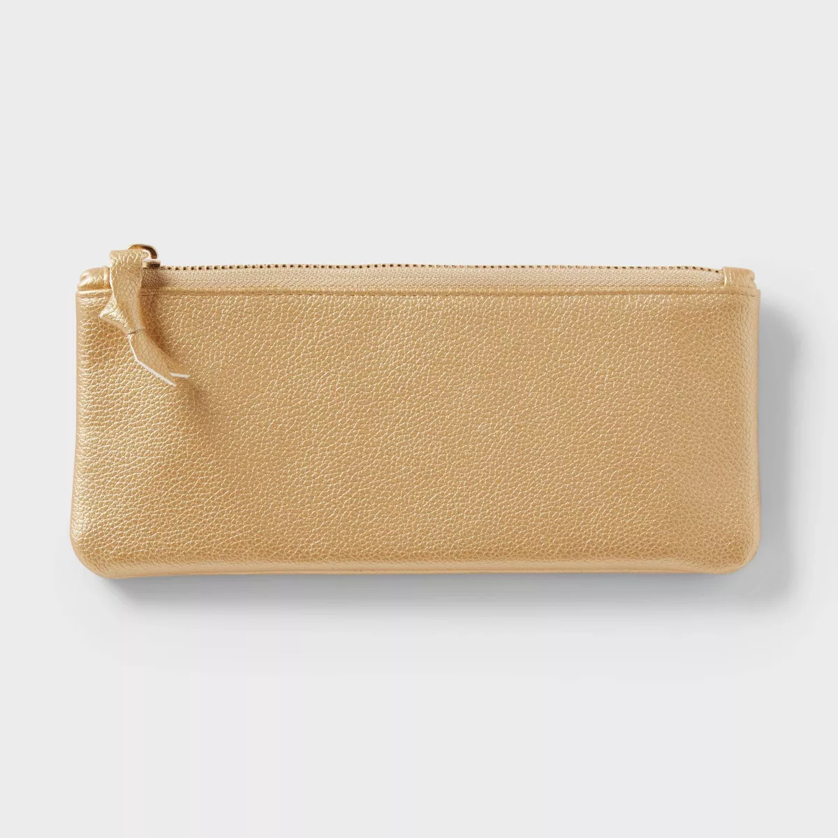 Faux Leather Pencil Case Gold - Opalhouse™ | Target