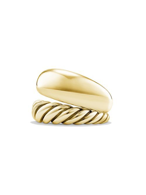 Pure Form Stack Rings in 18K Gold | Saks Fifth Avenue