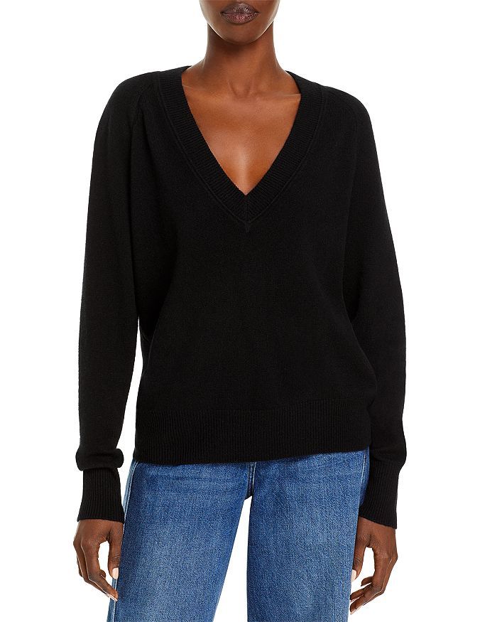 Madalene Cashmere V-Neck Sweater | Bloomingdale's (US)