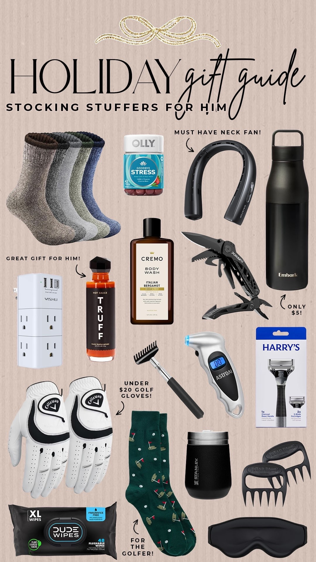 Stocking stuffers for men!

#stockingstuffers

Stocking stuffers for him. Guys stocking stuffers. Amazon stocking stuffers. Stocking stuffers men will love. 

#LTKMens #LTKGiftGuide #LTKHoliday