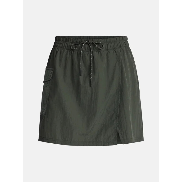 Avia Women's Cargo Ripstop Wrap Skort, Sizes XS-XXXL | Walmart (US)