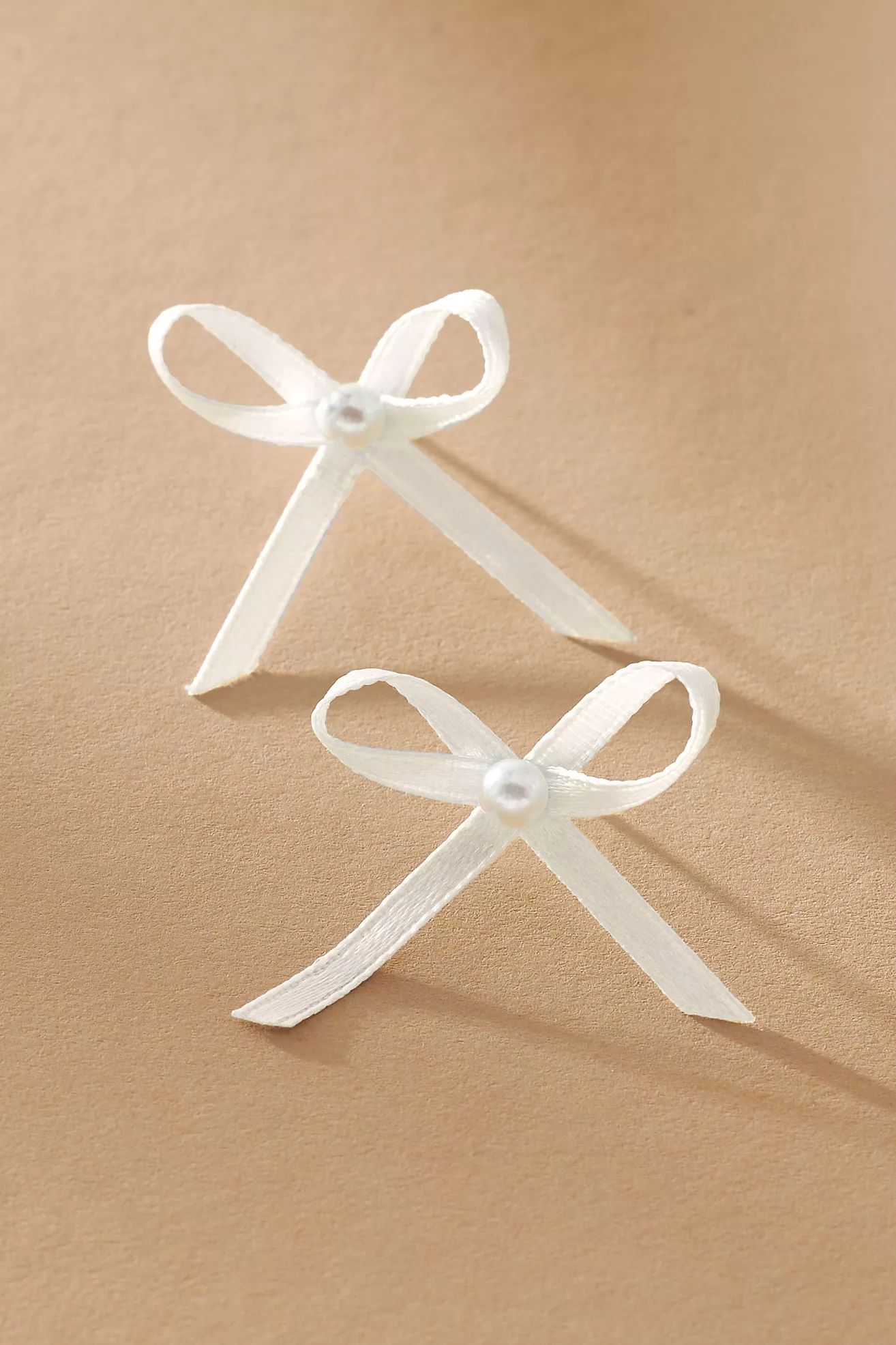 BHLDN Dainty Ribbon Earrings | Anthropologie (US)