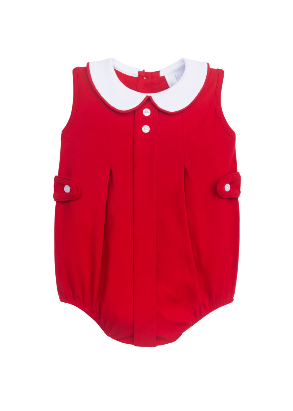 Sleeveless Knit Nicholas Bubble - Red | Little English