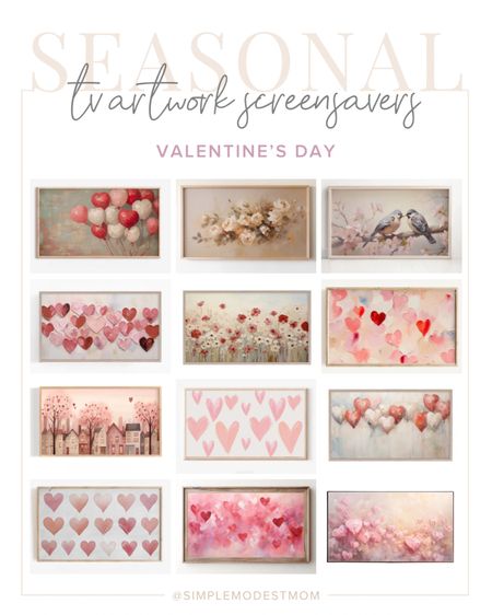 elegant vintage artwork screensavers for your TV for the Valentine’s Day holiday 💗

#LTKSeasonal #LTKhome #LTKMostLoved
