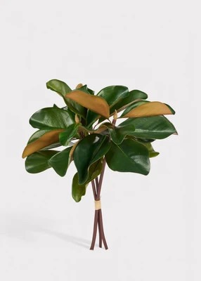 SAVE - Artificial Magnolia 3-Stem Bundle - 18" | Afloral