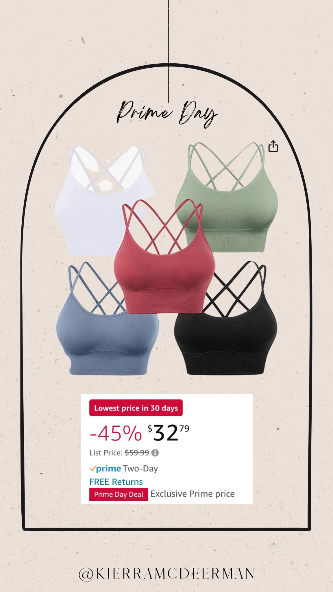 Prime day deal! Yoga, workout, sports bra

#LTKxPrimeDay #LTKsalealert #LTKFitness