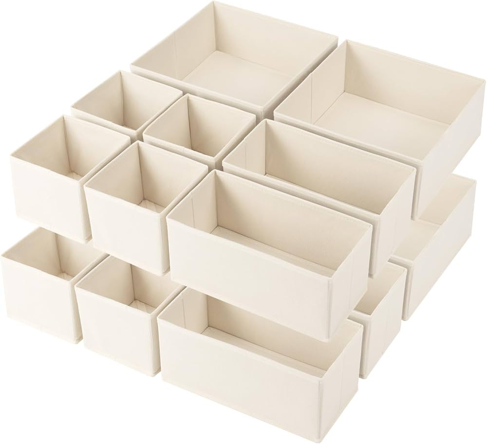 Drawer Organizer Clothes,16 Pack Underwear Drawer Organizers, Foldable Closet Organizers and Stor... | Amazon (US)