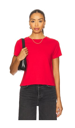 Adine Tee in Tomato | Revolve Clothing (Global)
