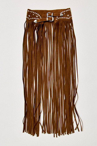 Paris Texas Maxi Skirt Belt | Free People (UK)