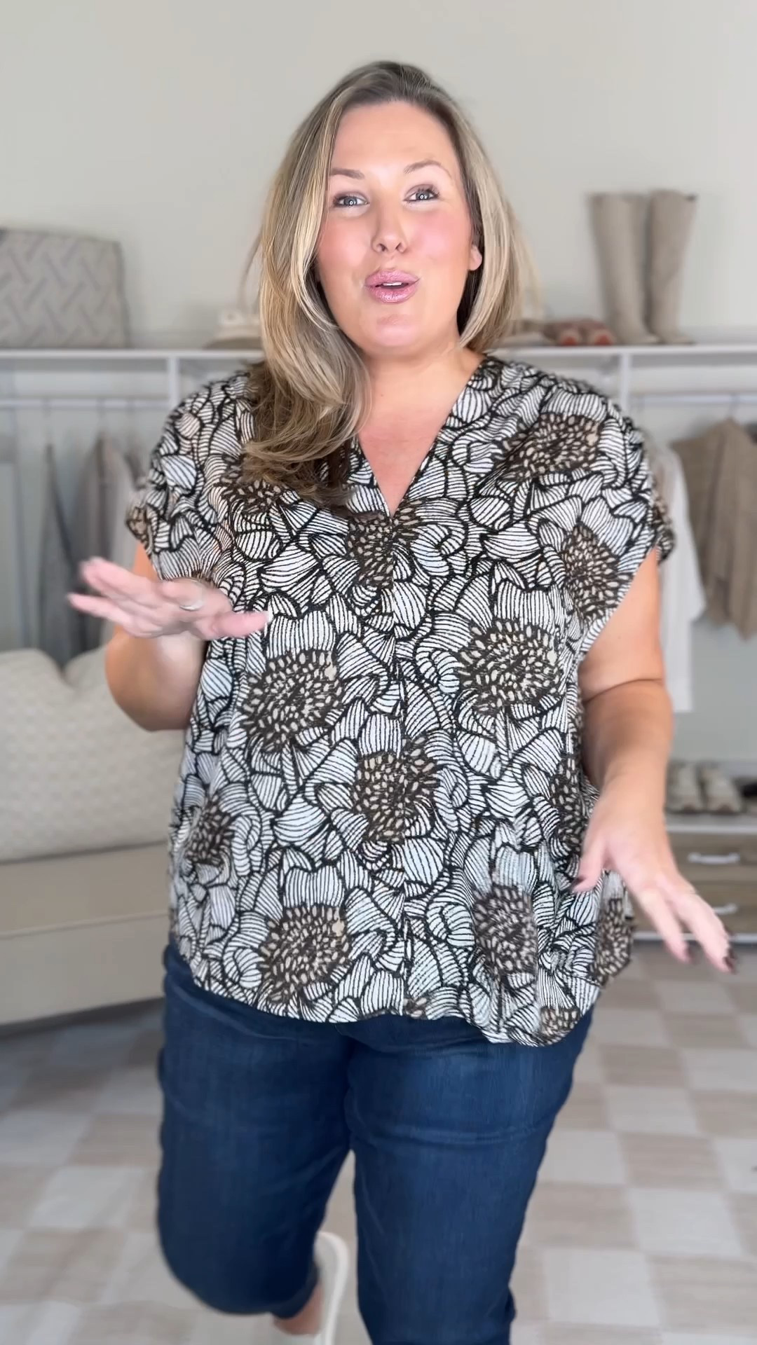 Jeans: I’m wearing a size 20, they run true! Top - size up I’m in 3X, Brown Blazer - TTS, I’m in 2X, runs a little generous

Amazon prime deals, fashion style, size 20, amazon fashion, fall fashion, affordable fashion, everyday outfit idea

#LTKFindsUnder50 #LTKSaleAlert #LTKPlusSize