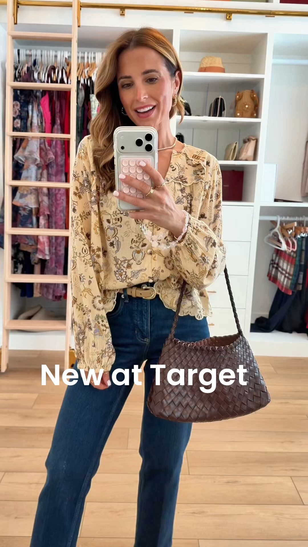 New fall tops and ballet flats at Target! Fall blouse in XS. 90s stretch denim in XS petite (code LISAMARIEXSPANX on first time purchases). Love this braided purse. Summer outfit. Elevated casual outfit. Fall outfit. Business casual. Shoes are TTS.

#LTKgrwm #LTKootd #LTKPetite