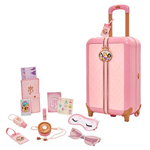 Disney Princess Travel Suitcase Play Set for Girls with Luggage Tag by Style Collection, 17 Pretend Play Accessoriespiece Including Travel Passport! for Ages 3+ | Amazon (US)
