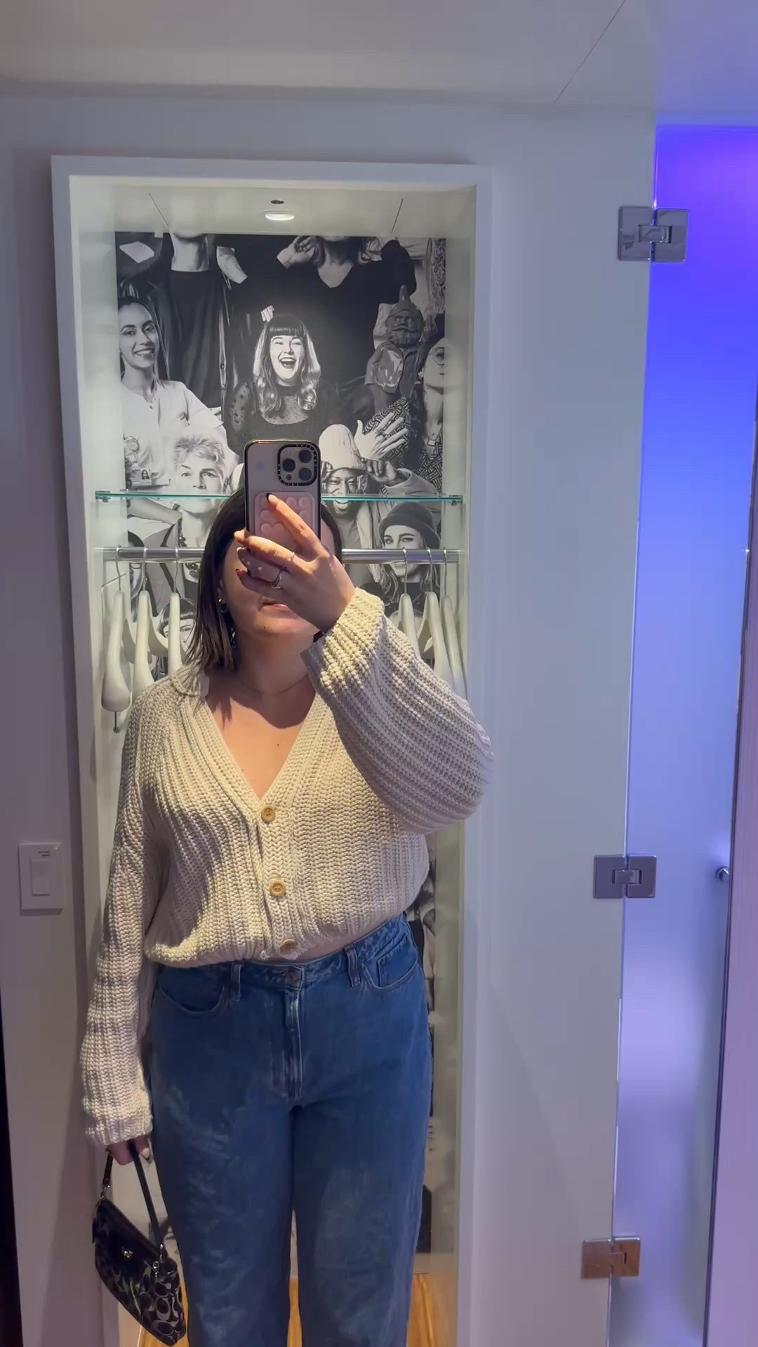 Easy sushi date dinner outfit! This cardigan has become my go to this time of year 🍣

I’m wearing a M cardigan, size 31 jeans and size 9 sneakers

#LTKStyleTip #LTKSeasonal #LTKMidsize