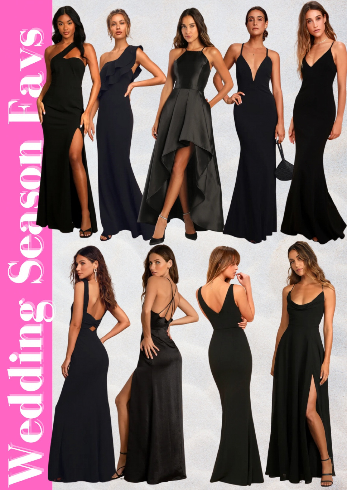 Black bridesmaids dress roundup 2023! 

Lulu’s dress
Lulu’s code 
Lulu’s bridesmaids dress
Black wedding guest dress 
Black bridesmaids dress
Black tie dress
Black formal dress
Gala dress
Black gown 
#LTKunder100


#LTKU #LTKSeasonal #LTKwedding