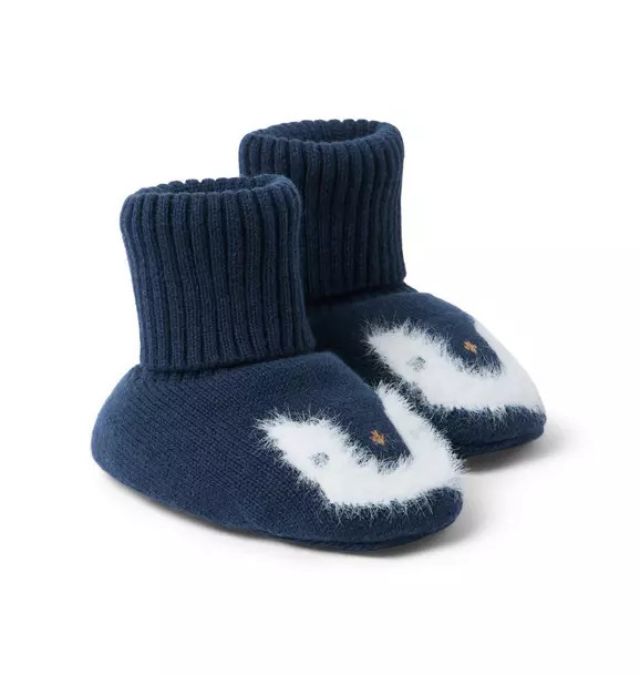 Baby Penguin Sweater Bootie | Janie and Jack