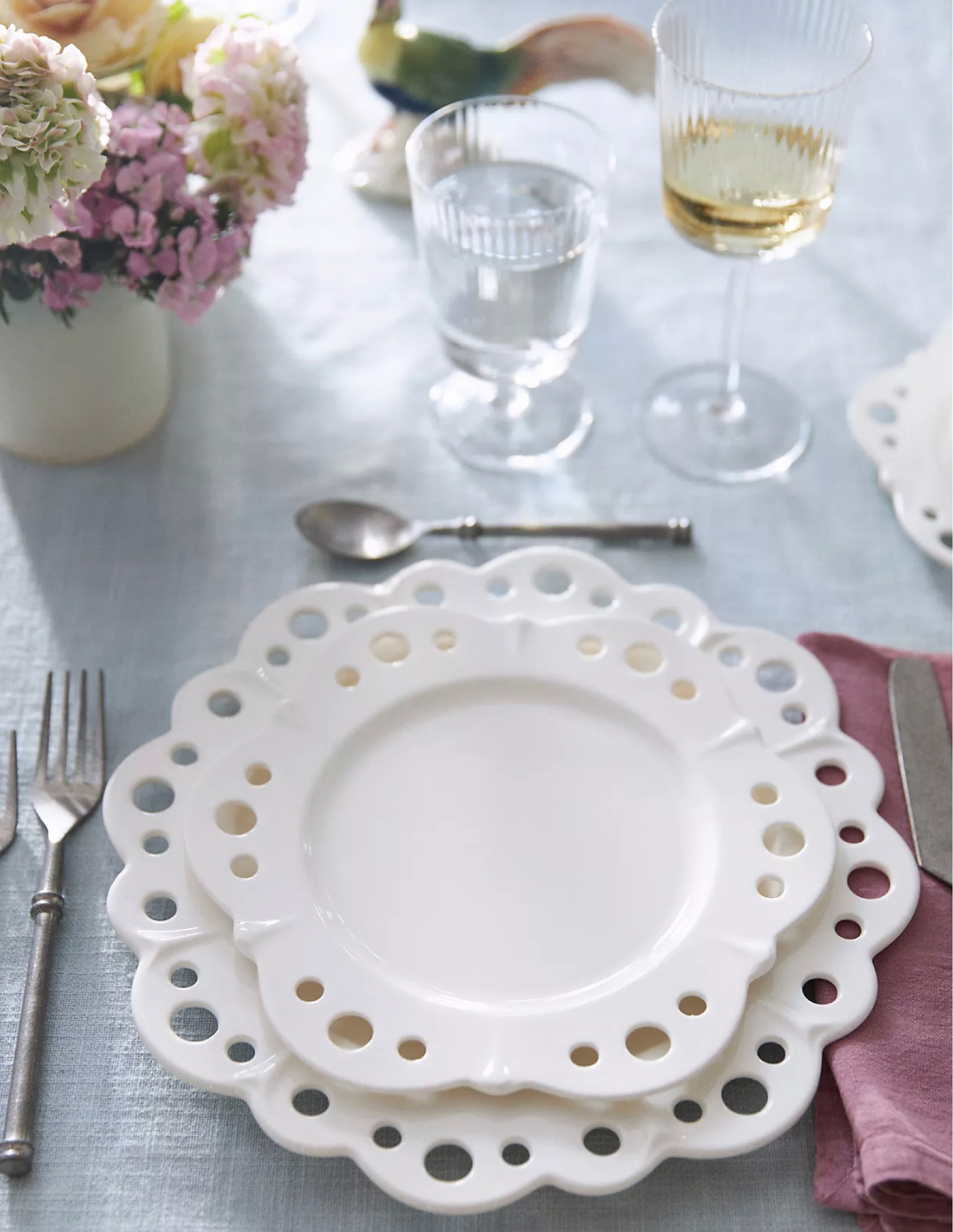 Gorgeous eyelet dinnerware ❤️ I’m in love! Perfect set to have for so many occasions! #mothersdaygift 

#LTKFind #LTKhome #LTKGiftGuide