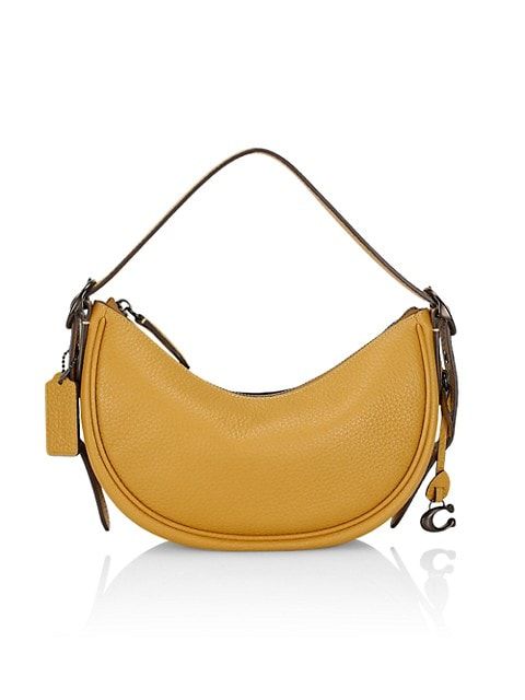 Luna Pebble Leather Shoulder Bag | Saks Fifth Avenue