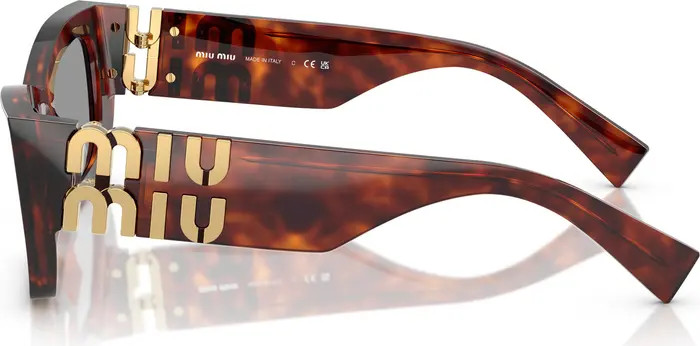 Miu Miu 53mm Rectangular Sunglasses | Nordstrom | Nordstrom