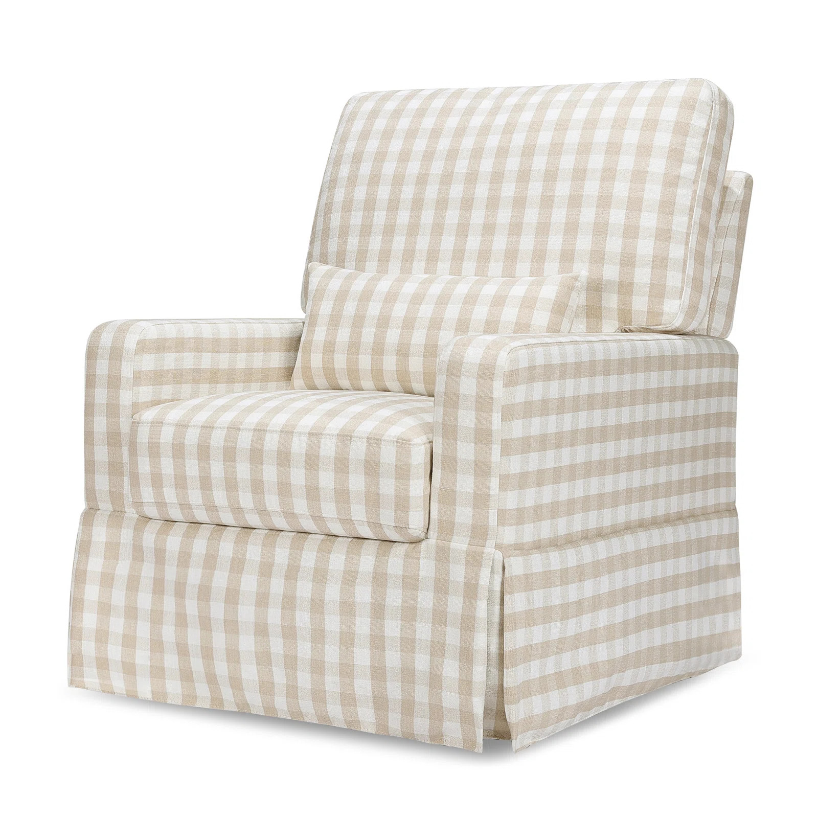 Crawford Upholstered Swivel Glider | Wayfair North America