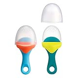 Boon Pulp Silicone Feeder - Yellow (2pk), Teal | Amazon (US)